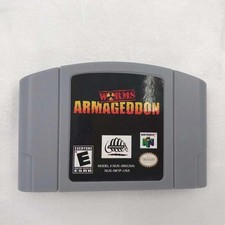 Worms: Armageddon - Nintendo 64 (N64) Fully functional Highly collectible