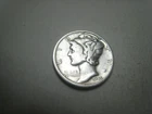 1945-S Micro S Mercury Silver Dime