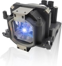 Replacement 135W Halogen Projector Lamp with Housing - Easy Install, Brightness