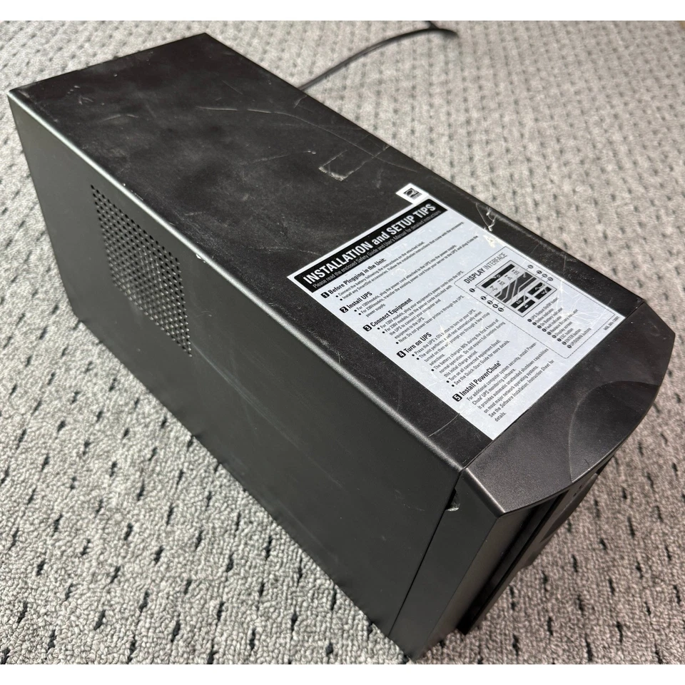 APC Smart UPS 1500VA 1000W Black NO BATTERY - Image 4 of 4