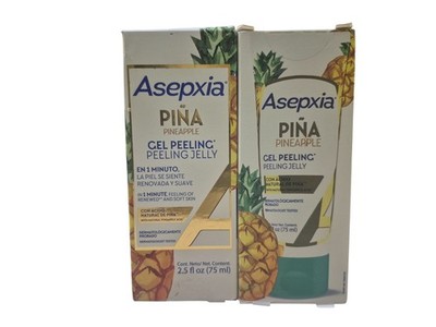 Asepxia Face Peel Facial Exfoliator Peeling Jelly with Natural Pineapple NEW