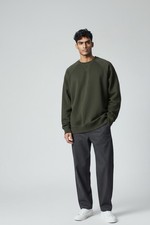 GH Bass  CO Sweatshirt Men's Pullover Crewneck Outdoor Hiking Dark Green XL