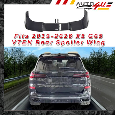 Rear Roof Trunk Car Spoiler Wing Gloss Black Fits BMW X5 G05 M Package 2019-2026