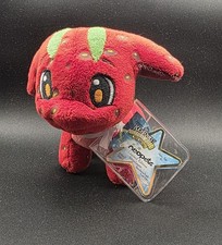 Neopets Strawberry Poogle Plushie New With Tag.