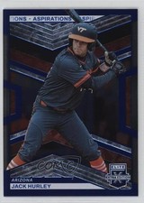 2023 Panini Elite Extra Edition Blue Aspirations 238/349 Jack Hurley #80 11b4