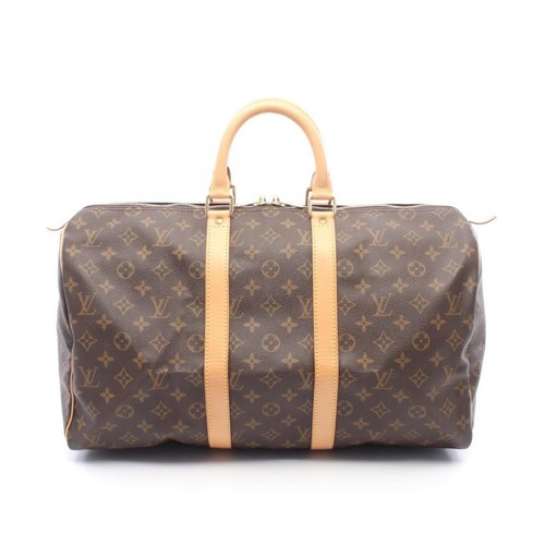 LOUIS VUITTON Bag: Keepall 45 M41428 Brown W46H26D20cm w/o accessories;
