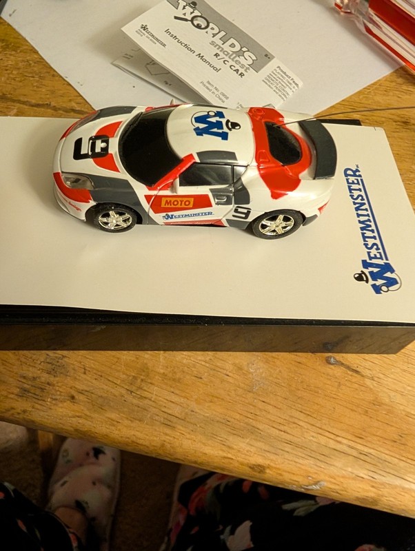 Westminster World’s Smallest RC Car 1:63 Scale . Tested and in  working order