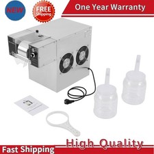 Commercial Snowflake Icemaker , Electric Snow Ice Machine Silver