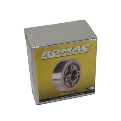 Romac Engine Harmonic Balancer A0288SA; Gold Series, External Bal for AMC V8