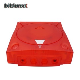 Transparent Replacement  Compatible Shell Case for SEGA Dreamcast Console Colour