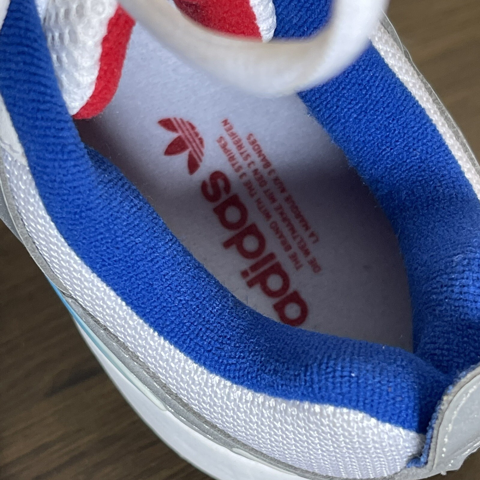 Mens Size 5 Adidas EQT Gazelle Low Sneaker Red Wh… - image 5