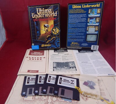 PC DOS:   Ultima Underworld: The Stygian Abyss - Origin 1992