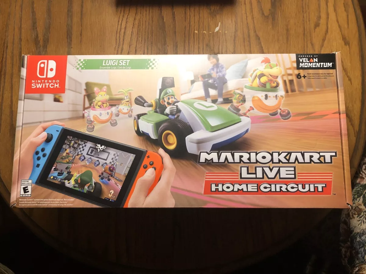 Vehiculo Mario Kart Live Home Circuit Luigi para Nintendo Switch