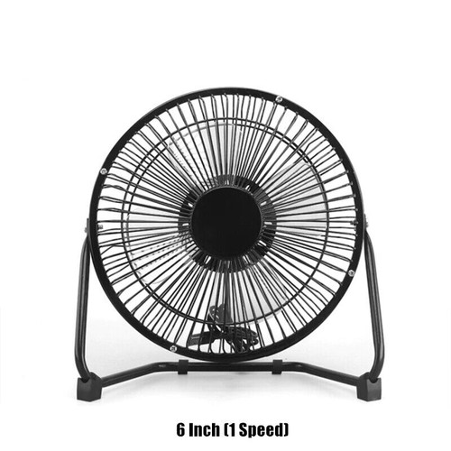 4/6/8 inch Portable USB Table Fan Mini USB Desk Fan Small Quiet Personal Cooler - Picture 11 of 12