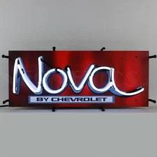NOVA BY CHEVROLET JUNIOR NEON SIGN  5SMLNV  Sign by Neonetics