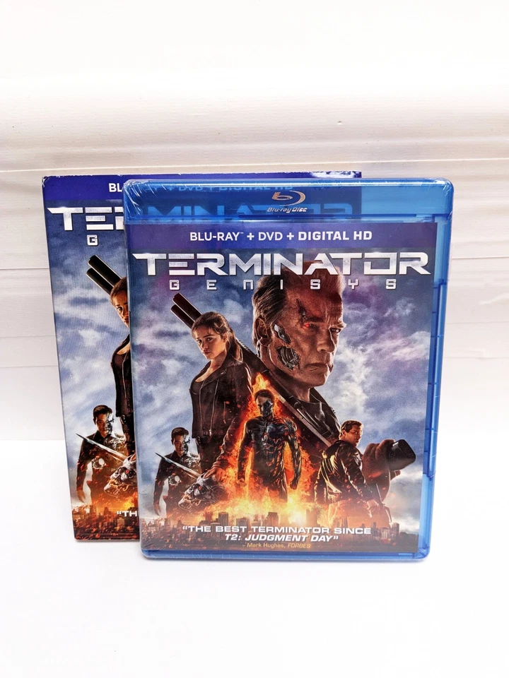 Terminator Genisys (Blu-ray + DVD) W/Slipcover RARE HTF OOP BRAND NEW SEALED - Image 2 of 3