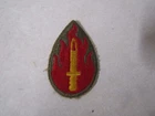 GENUINE MILITARY PATCH SEW ON WW2 ERA US ARMY 63RD DIVISION