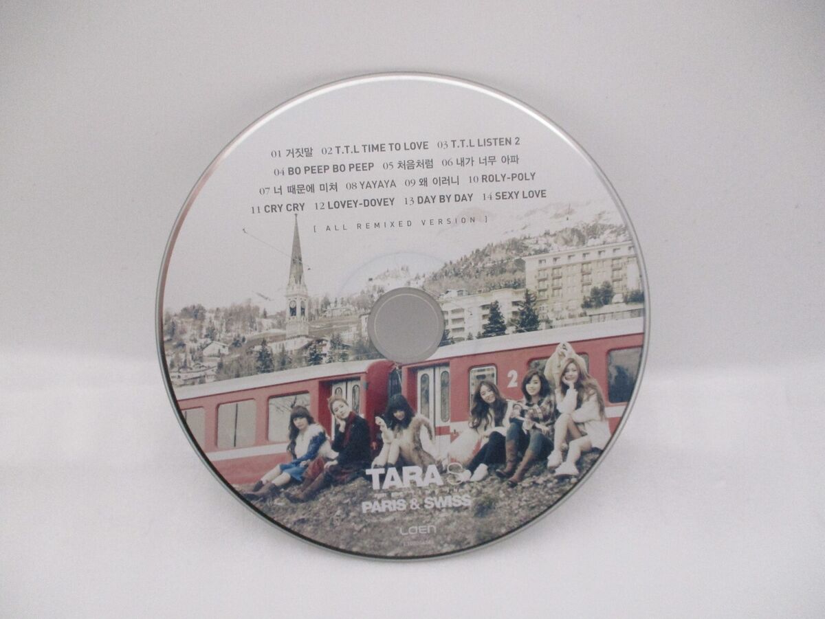 T-ARA Photobook & CD T-ARA'S FREE TIME IN PARIS & SWISS Korean version T-ARA Photobook & CD T-ARA'S FREE TIME IN PARIS & SWISS Korean version