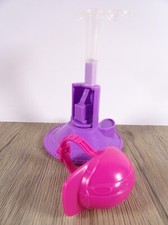 Zubehör für Barbie Train-to-Trot-Tawny-Spielset Drehständer + Reithelm (15137)