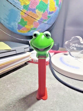 Vintage Kermit the Frog Pez Dispenser Used