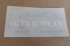 Mercedes-Benz Genuine G Daimler Signed Window Glass Sticker Label Decal NEW