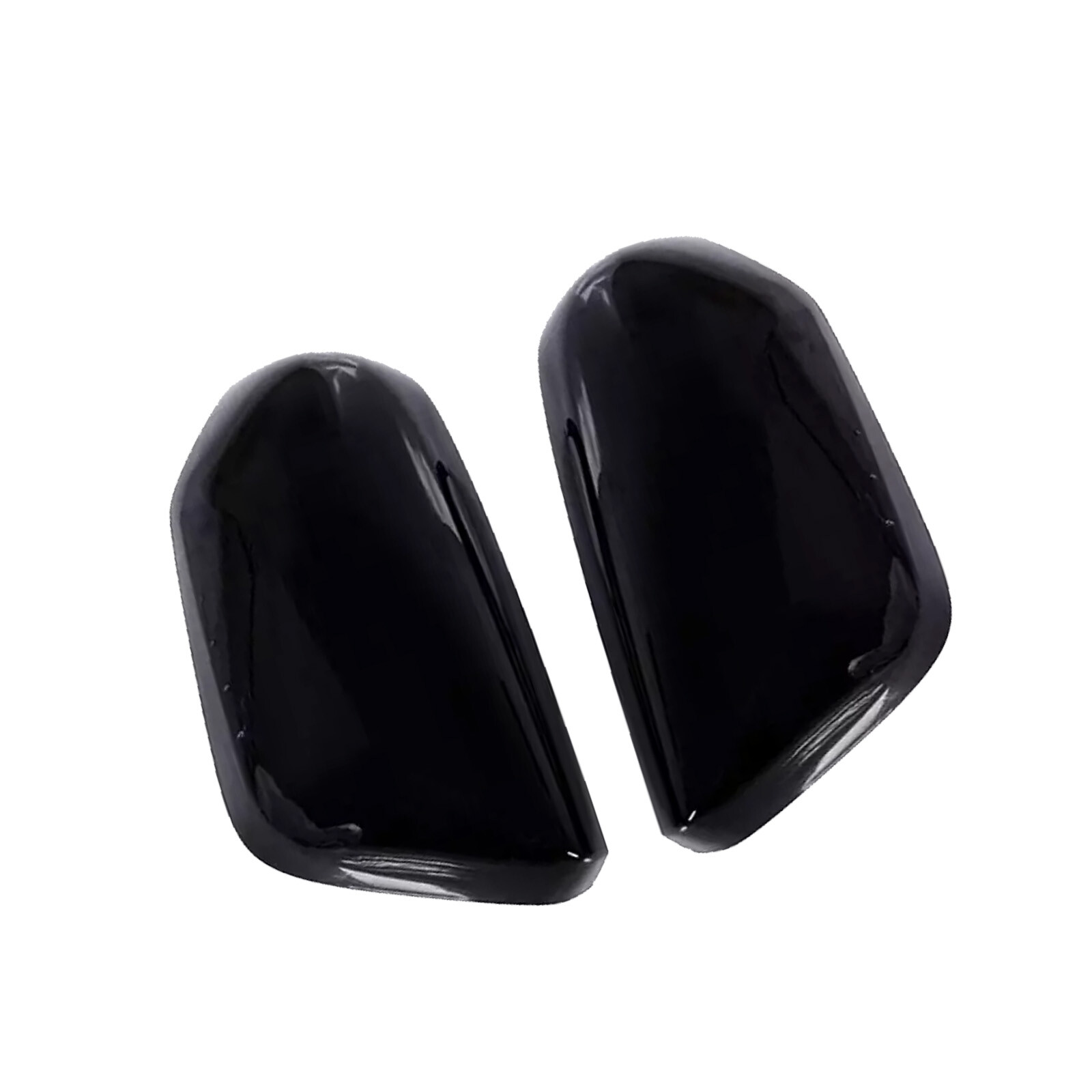 Bright Black Rearview Mirror Cover Trim 2pc For Toyota Camry 2018-2025