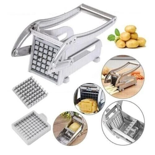 TWSOUL Macchina Da Taglio Per Patatine Fritte,Taglia Patatine Fritte In - Foto 4
