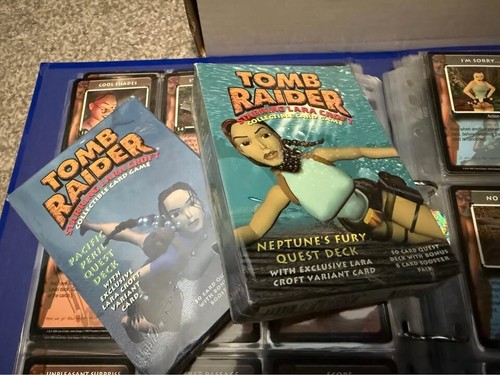 Tomb Raider Card Game CCG TCG Collection from 1999 - Picture 2 of 5