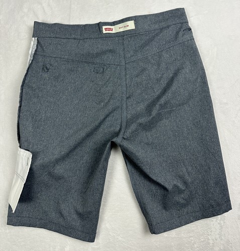 Levi's 511 Boys Shorts Size 18 Gray Hybrid 10" Inseam Quick Dry Outdoor Slim Fit - Picture 10 of 12