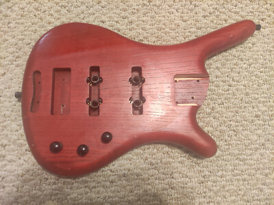 Warwick Corvette Body Ash Trans Red - Made in Germany.