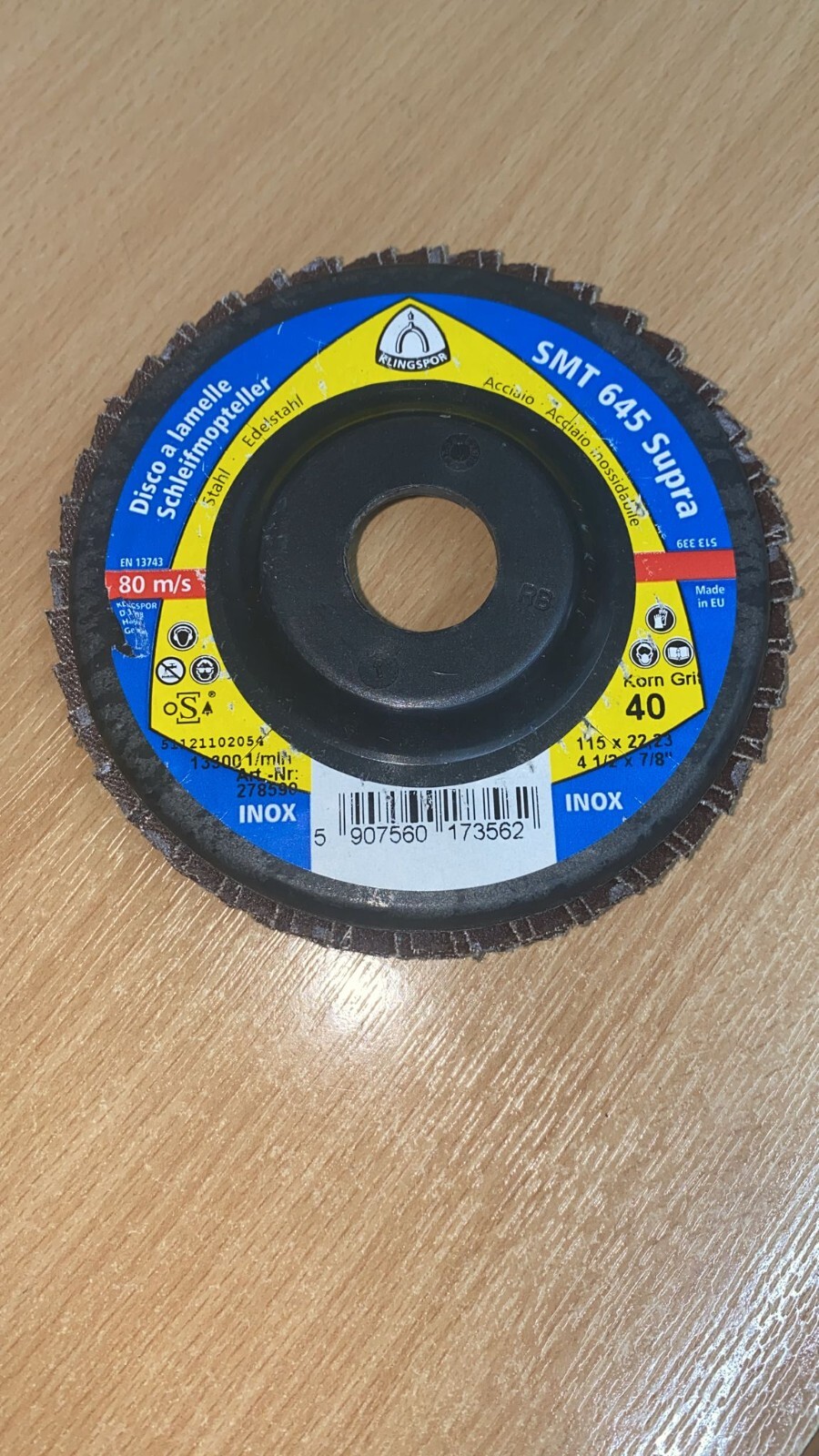 SMT 645 Supra Abrasive Mop Disc
