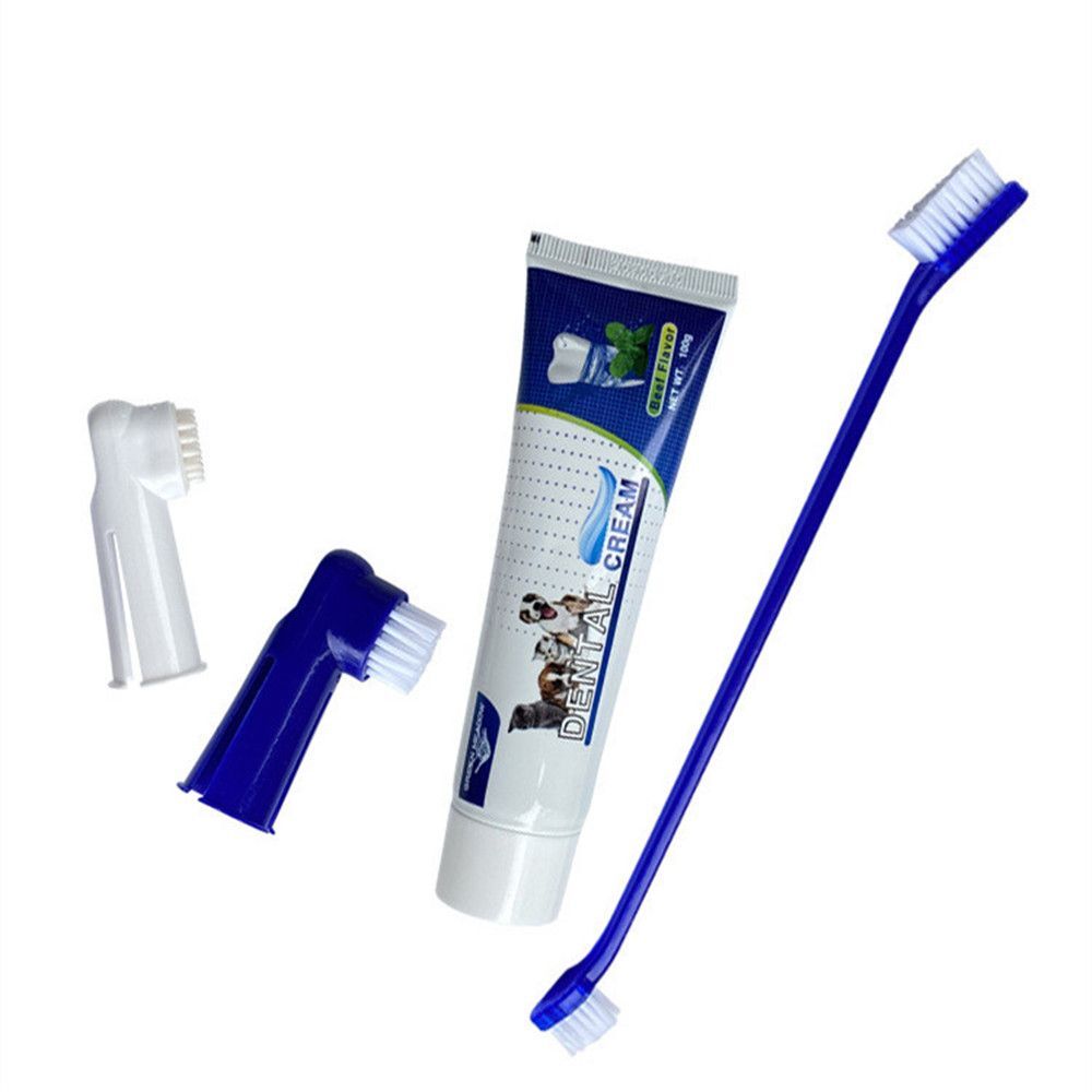 Tool Finger Toothbrush Pet Toothpaste Set Pet Toothbrush Dog Toothbrush