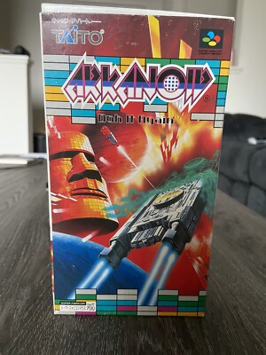 Arkinoid 2 Doh It Again Super Famicom Nintendo Game CIB