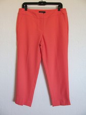 Talbots Signature Ankle Pants-Coral- Polyester/Viscose Stretch-Size 10P-NWT 99