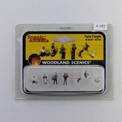 Woodland Scenics Figuren, Fahrzeuge + Bausätze N Woodland Scenics Figuren, Fahrzeuge + Bausätze N