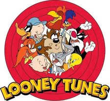 Looney Tunes Logo Sticker Classic Cartoon Window Laptop Bumper Vinyl Decal