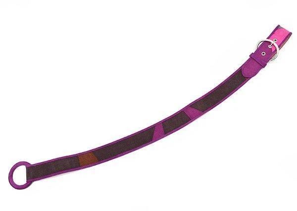 Cinturón Anillo EMILIO PUCCI Cuero X Pana Patrón Pucci Púrpura Foto 2 de 4