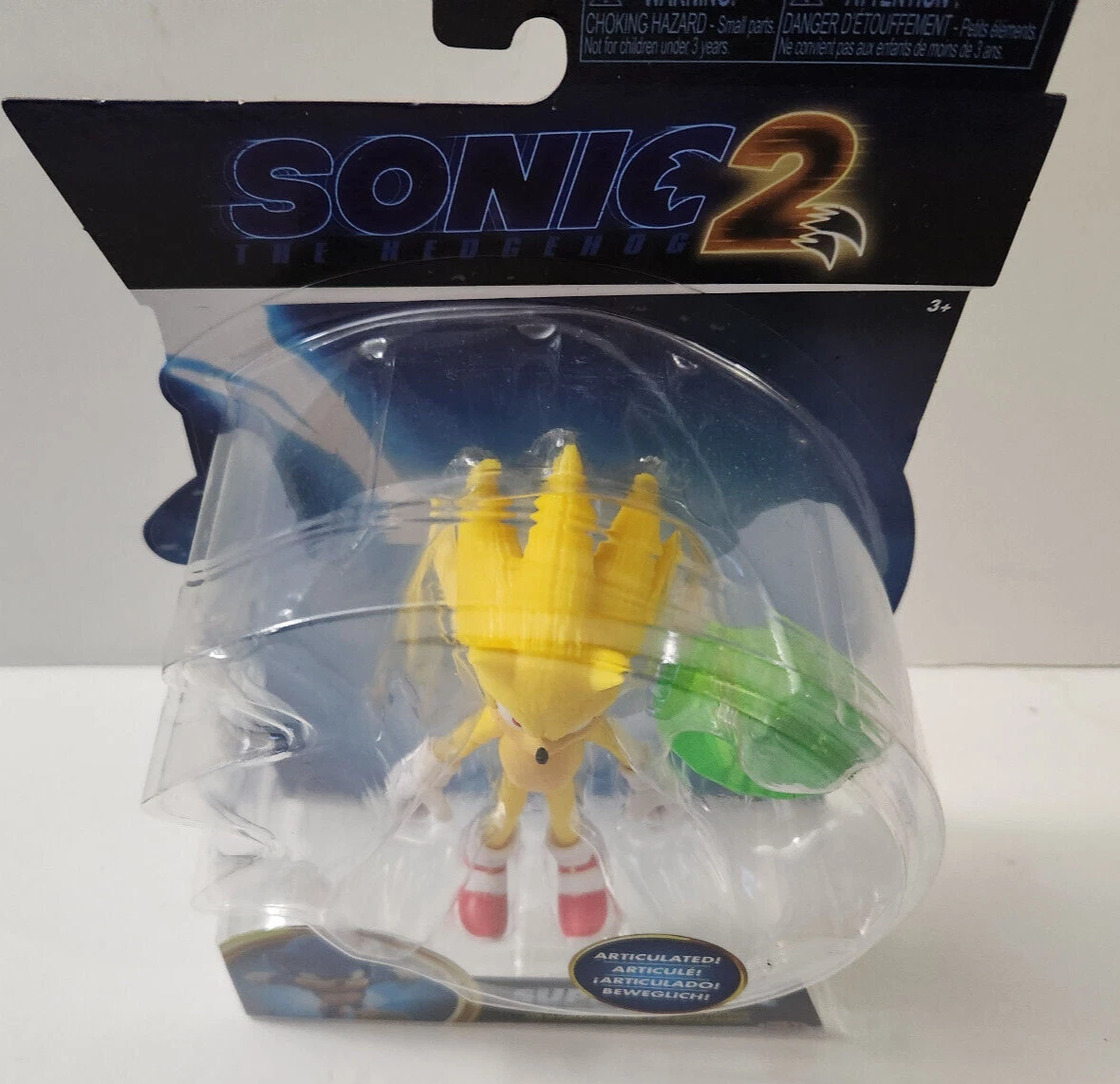 Sonic the Hedgehog 2, 4 inch Articulated Super Sonic with Master Emera –  GOODIES FOR KIDDIES