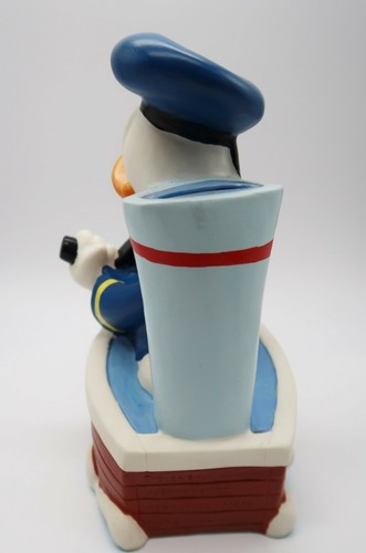 Donald Duck Just Toys Inc. Sammlerstück Walt Disney Coin Bank Gummi mit Stopper - Bild 3 von 9