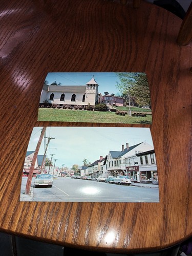 postcard Washingtonville main St St Marys Chuch NY - Picture 2 of 3