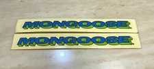 VINTAGE MONGOOSE decal sticker frame handlebars bar seatpost ST012
