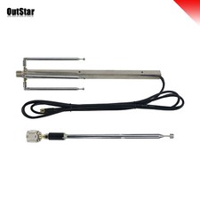 0-2.4G All Band Antenna Full Band Antenna with 9.8FT Feeder Cable for SDR Radio