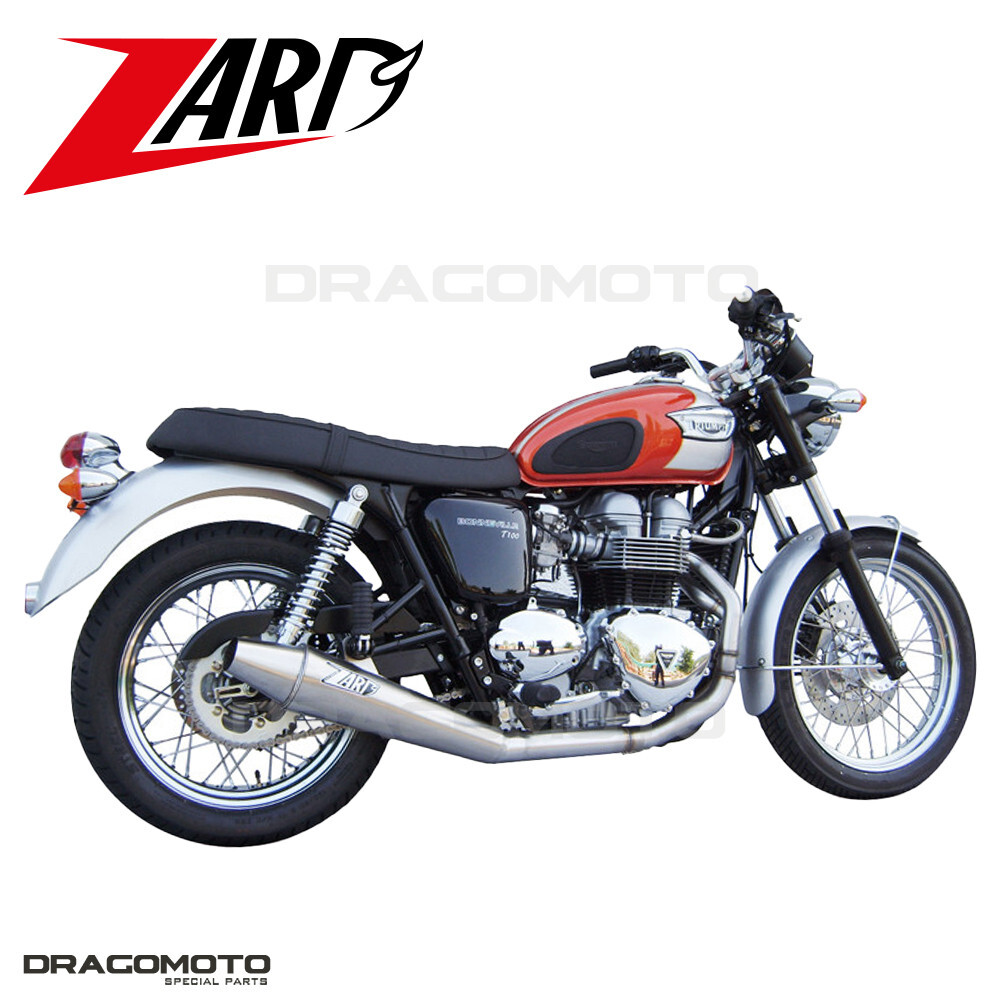 BONNEVILLE T100 TRIUMPH 2012 2013 Low ZARD Full exhaust CONICAL RC