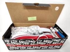 Vans Off The Wall Unisex Canvas Shoes Red Authentic New M 3.5 W 5.0