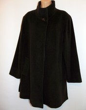 Basler Quality Brown Wool & Angora Relaxed Oversize Jacket/ Coat 40, Uk 14, F 42