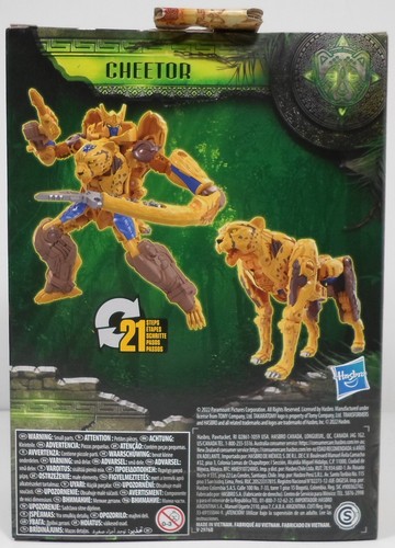 TRANSFORMERS 2023 RISE OF THE BEASTS CHEETOR DELUXE ROBOT FIGURE MIB SEALED - Picture 13 of 14