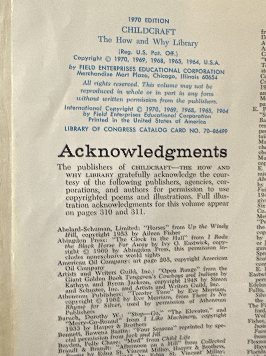 アンティーク！　全巻揃いの1970年代Childcraftです Childcraft Encyclopedia Set “The How and Why Library