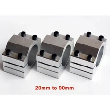 CNC spindle motor fixture 20/36/48/52/65/80/85/90 Aluminium profile material---