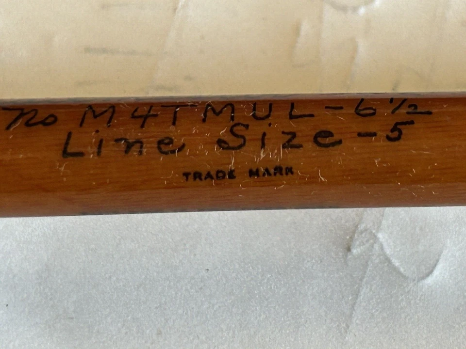 Vintage WRIGHT MCGILL Eagle Claw no. M4TMUL-6 1/2 Trailmaster line sz 5  READ - Image 4 of 4