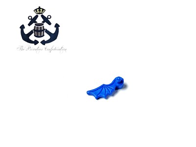 LEGO 1990s Castle Black Knights Minifigure Blue Plume Dragon Wing Left 6080b